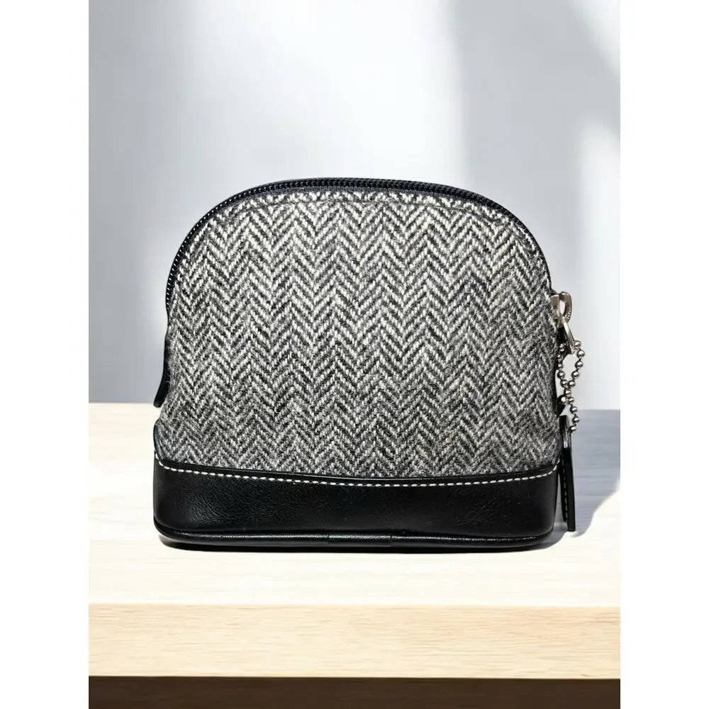 Vintage Coach 6126 Bleecker Tweed Satchel & Pouch